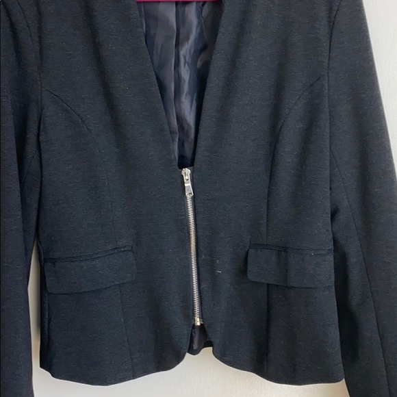 Charcoal grey jersey material blazer💸💸 - Picture 2 of 3